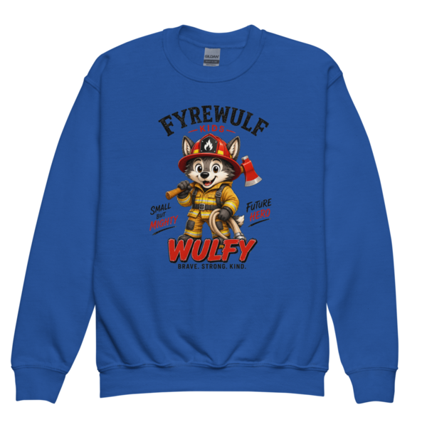 Wulfy crewneck sweater "Mighty"