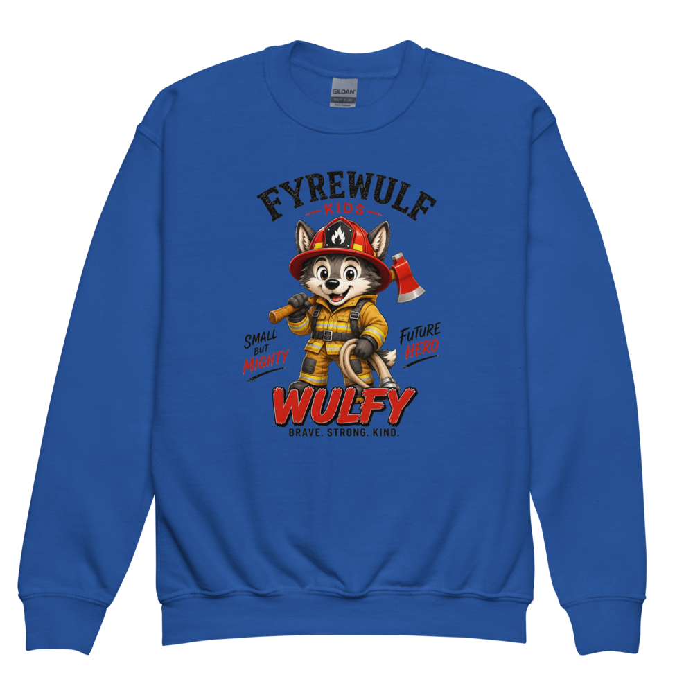 Wulfy crewneck sweater "Mighty"